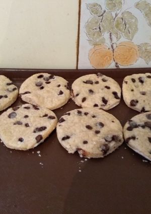 Una foto de Galletitas de chip de choco