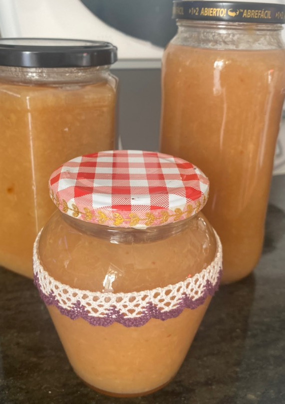 Una foto de Mermelada de melocotón 🍑 y jengibre 🫚 en Thermomix
