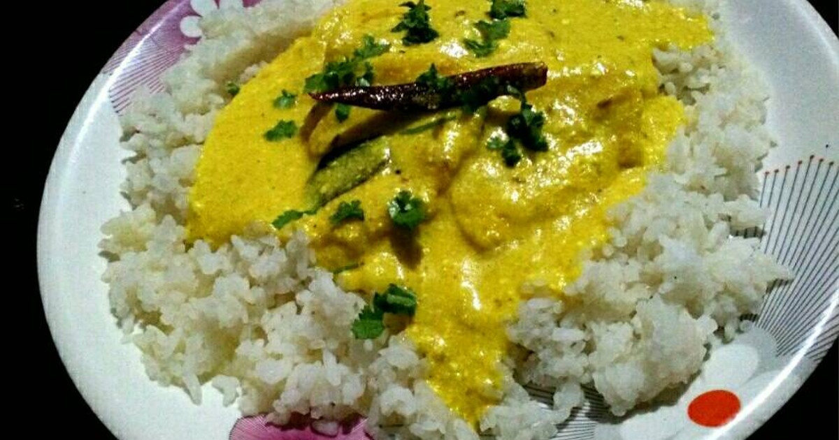 Kadhi Rice Recipe by Anjana Sahil Manchanda - Cookpad