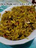 Oseng Kembang Kates Gereh Teri (Oseng Bunga Pepaya dengan Gereh Teri)