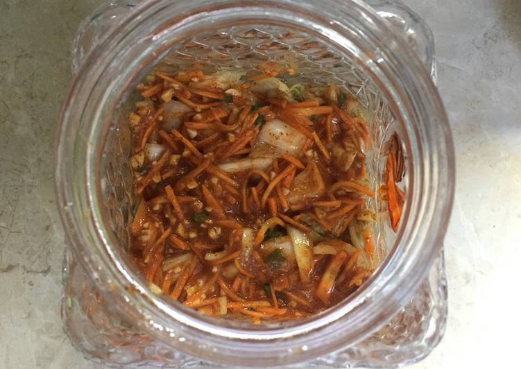 Resep Kimchi Homemade Anti Gagal