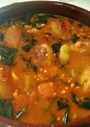 Foto principal de Potaje de lentejas con bacalao
