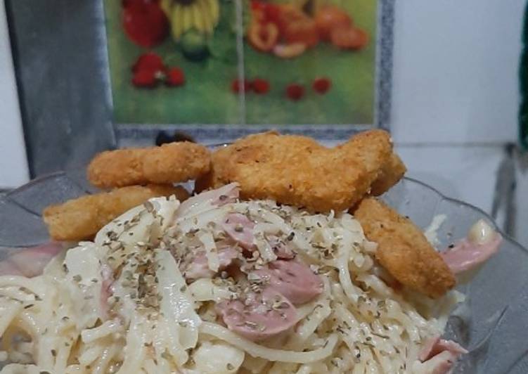 Resep Spaghetti Carbonara Jadi, Lezat Sekali