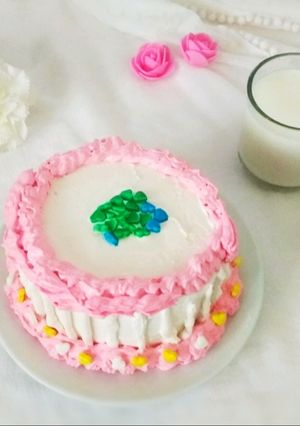 A picture of Custard Powder Cake.