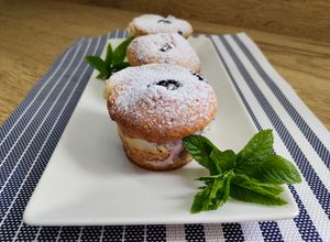 Foto principal de Muffins de arándanos y queso