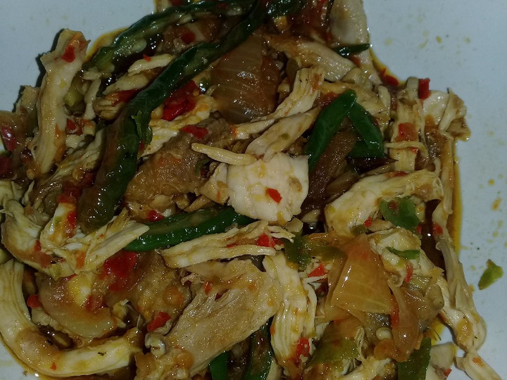Langkah Mudah untuk Membuat Tumis Ayam Suwir Pedas Manis, Lezat