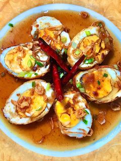 รูปของ EGG WITH TAMARIND SAUCE | ไข่ลูกเขย