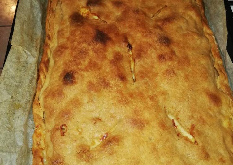 Scacciata Siciliana Con Farina Di Timilia