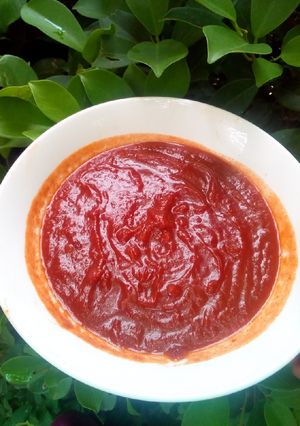 A picture of Homemade ketchup.