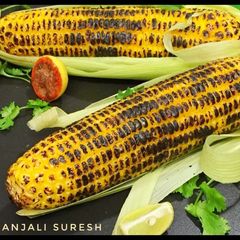 A picture of Roasted Sweet Corn !!.