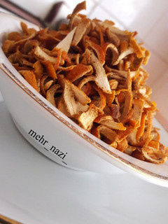 عکسی از دستور خلال پوست پرتقال🍊🍊🍊
