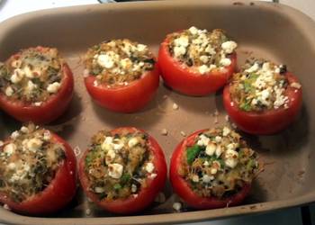 Easiest Way to Recipe Perfect Stuffed Tomatoes