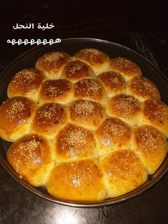 صورة لوصفة خبز محشي بالفرماج (خلية النحل)