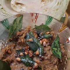 A picture of Cabbage pachadi.