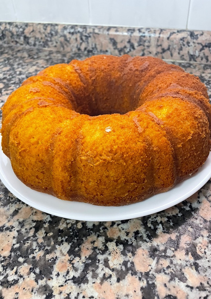 Una foto de Bizcocho de naranja a mi manera