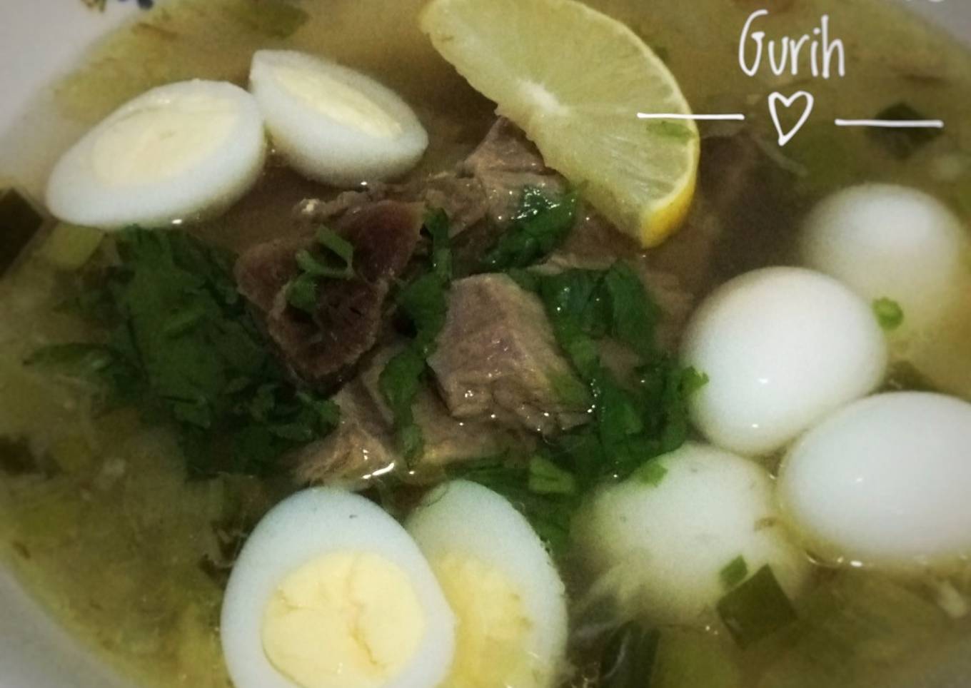 Soto Daging Gurih