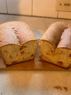 Una foto de Budín con dulce membrillo