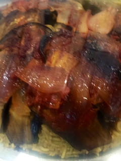 صورة لوصفة مقلوبه 🍆 باذنجان ودجاج 🐓