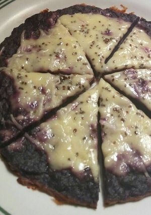Foto resep Pizza keju ubi ungu