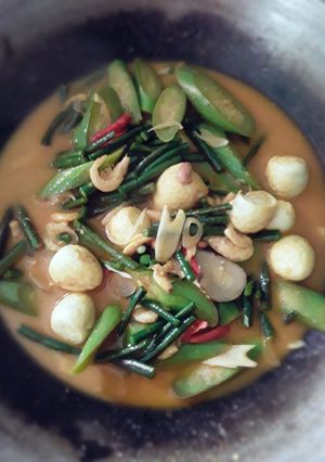 Foto resep Tauco (puyuh,kacang panjang,terong)