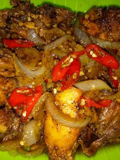 Foto resep Ayam Lada Hitam #DapurCitra