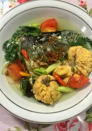 Foto resep Sup Kepala Dan Telur Ikan🐟