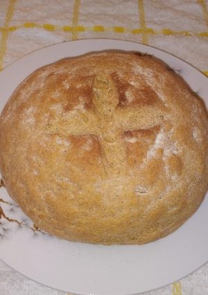 Una foto de Pan de Campo Integral CaseroHogaza Sin Gluten