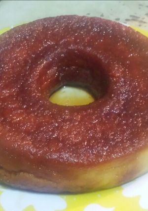 Una foto de Budín de pan al microondas