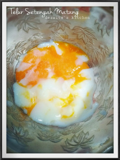 Foto resep Telur Setengah Matang