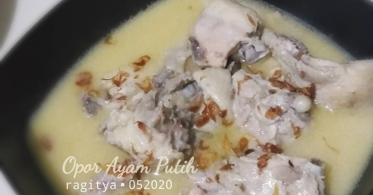 Resep Opor Ayam Putih Oleh U Pi Triyaningsih Cookpad