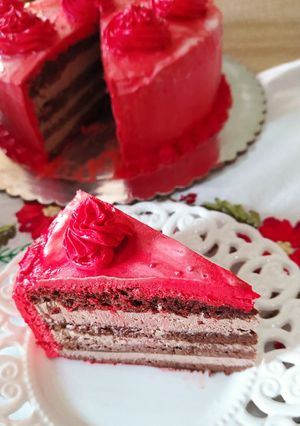 Φωτογραφία της συνταγής Scarlet dream cake
