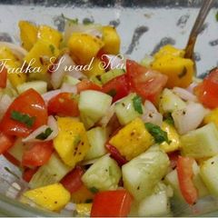 A picture of Mango salsa.