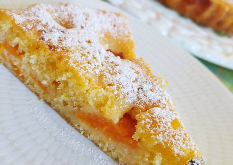 Torta four season alle albicocche