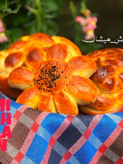 عکسی از دستور نان شیرین ؛ مغزدار