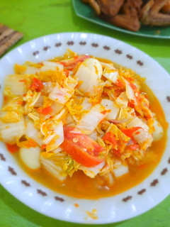Foto resep Sawi Putih Tumis Bumbu Merah