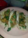 Pork tenderloin with cactus