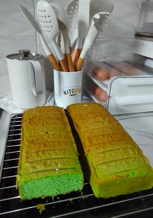 Foto resep Bolu pandan santan anti ribet, cepat dan mantull