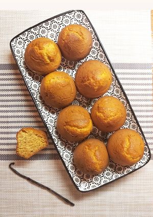 Une photo de 💛Délicieux cakes à la vanille sans gluten et sans lactose💛