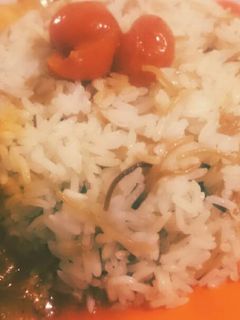 صورة لوصفة رز بالشعريه