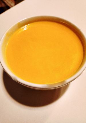 Una foto de Sopa crema de calabaza