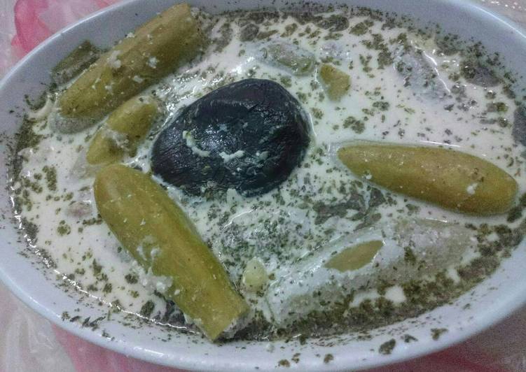 محشي كوسا باللبن