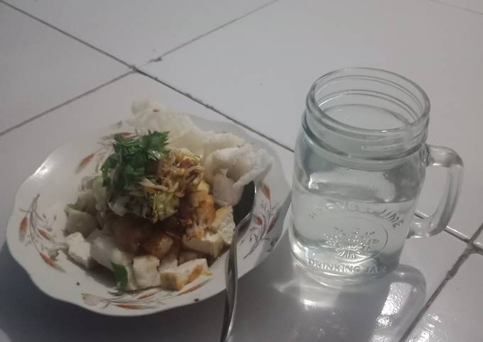 Kupat tahu home made