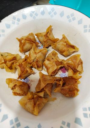 Foto resep Pangsit Ayam Tahu Goreng