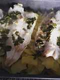 Filetes de merluza al horno