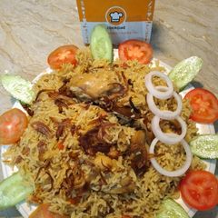 Chicken pulao A picture of Chicken pulao.
