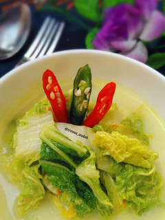 Foto resep Sawi Putih Kuah Santan