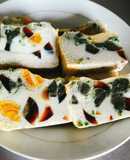 Trứng hấp 3 màu