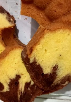 Foto resep Marmer cake super lembut anti gagal