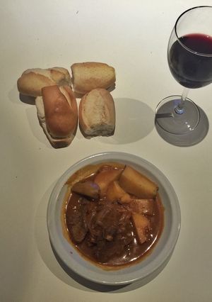 Una foto de Bifes a la criolla porteño