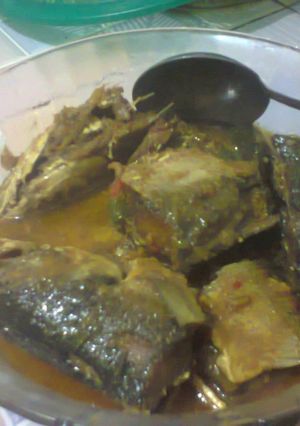 Foto resep Ikan kuah santan kuning(kacang kacangan)